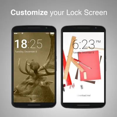 Lock Screen IOS9 android App screenshot 0